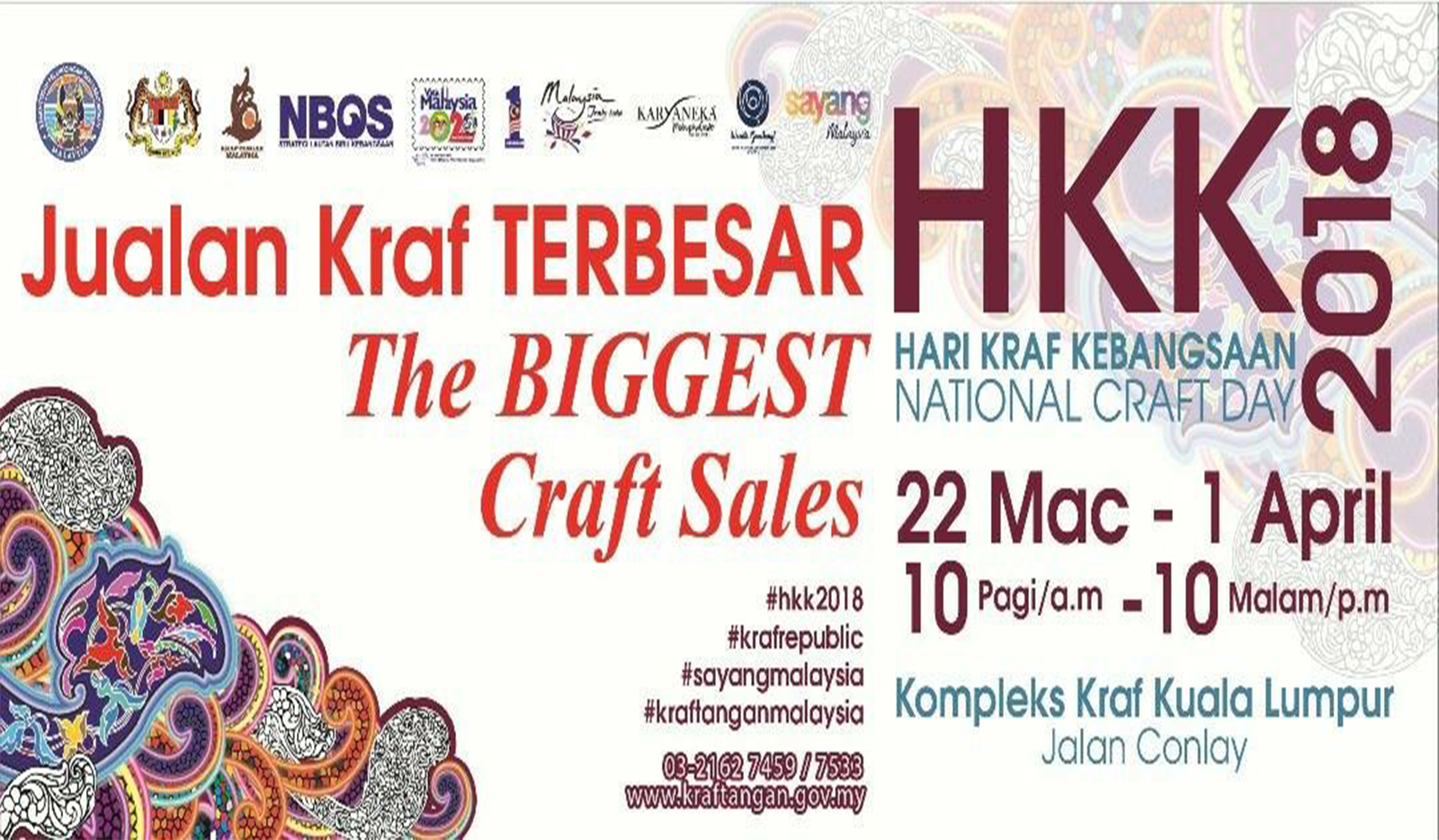 Kuala Lumpur, Malaysia Crafts Fair Events